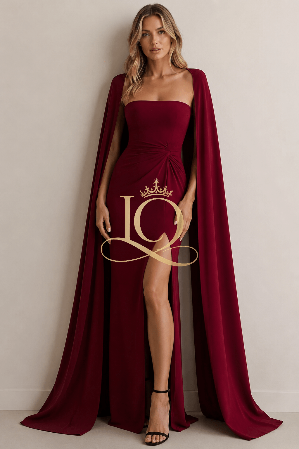 Crimson Sovereign — Imperial Burgundy — view 1