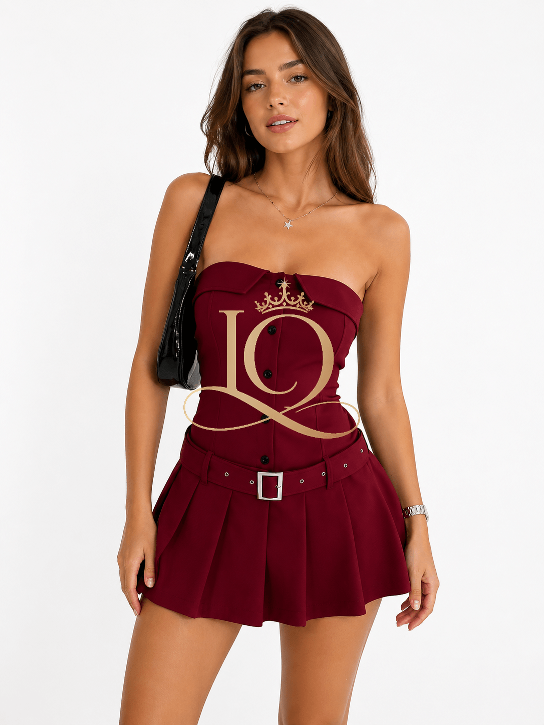 Majesty Mini — Burgundy Reign — view 1