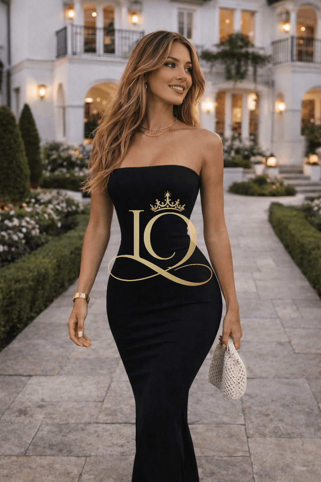 Sovereign Gown — Black — view 1